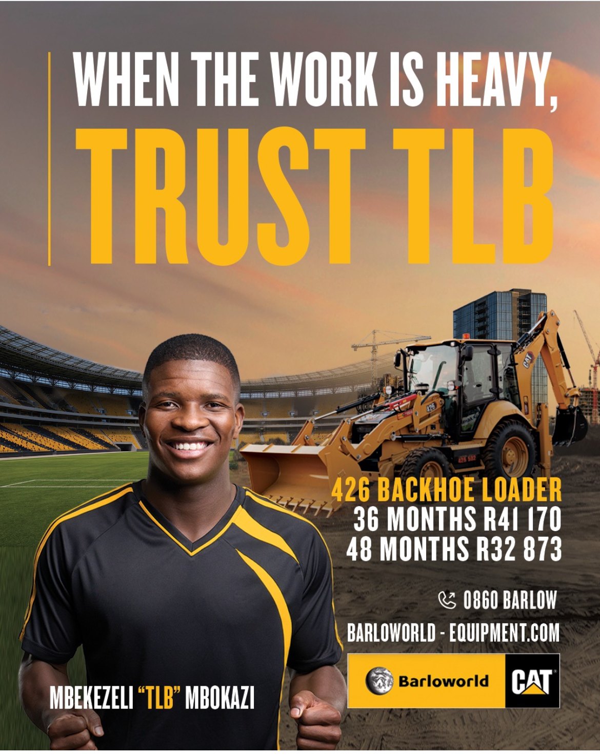 Mbokazi in the Barloworld campaign
